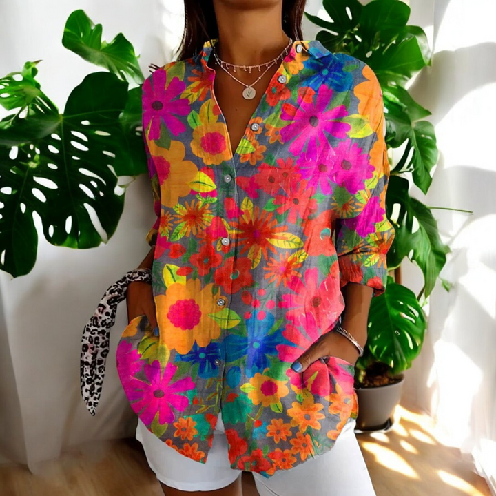 SVEA | Stylische Bluse mit Blumenmuster