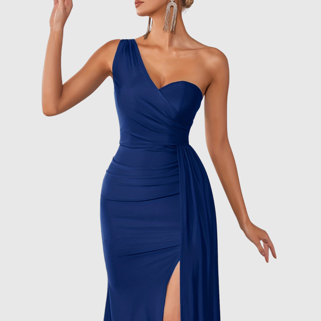One-Shoulder Mermaid Gown