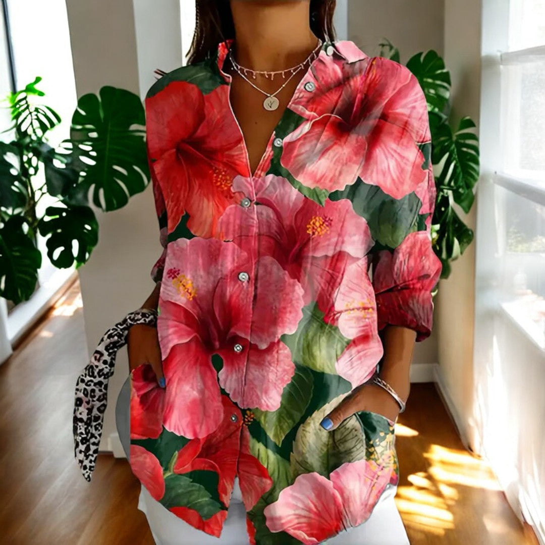 SVEA | Stylische Bluse mit Blumenmuster
