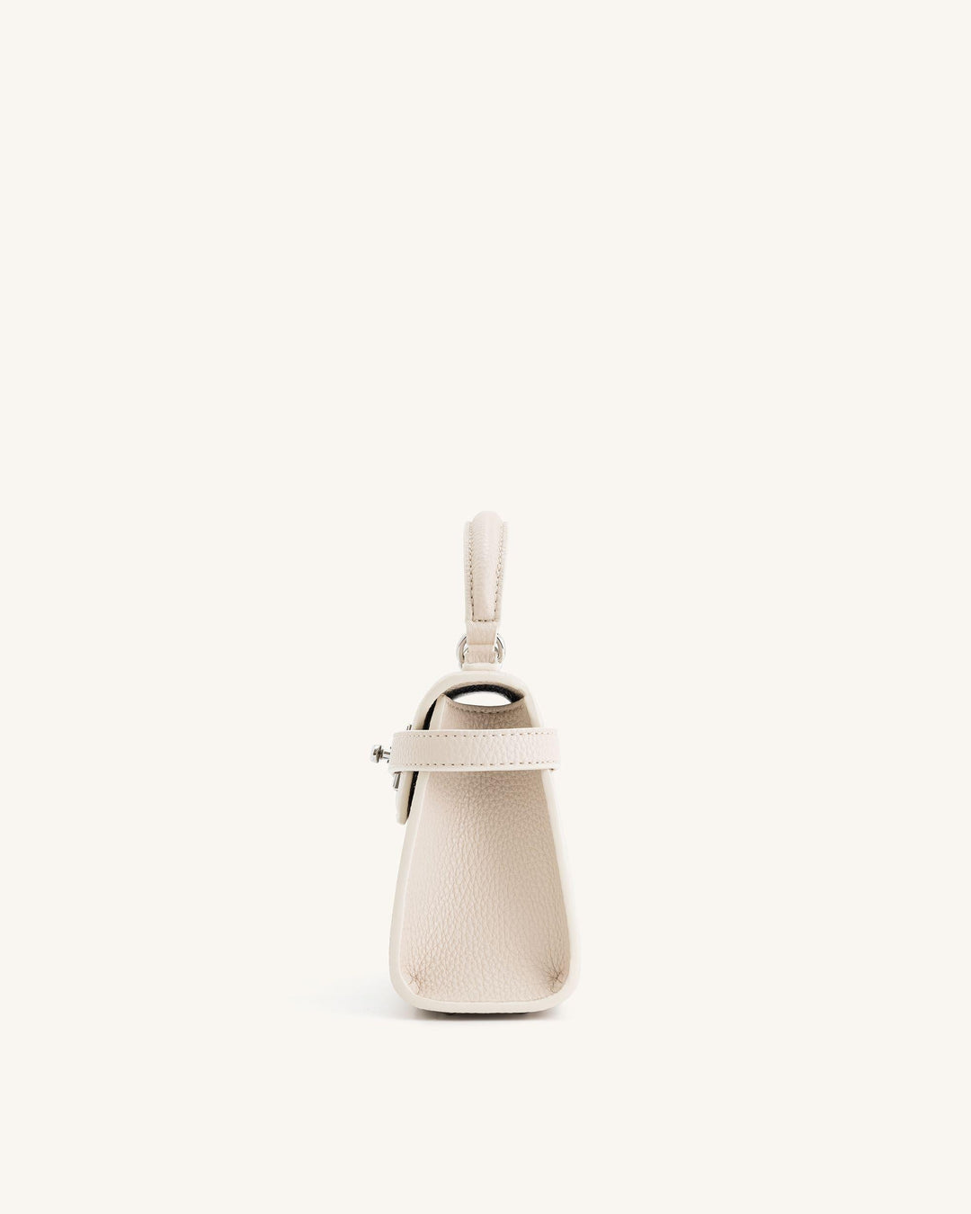 Top Handle Bag - White