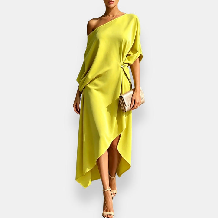 SVEA | Asymmetrisches Raffkleid