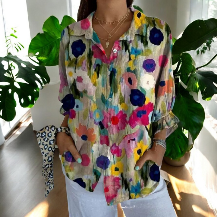 SVEA | Stylische Bluse mit Blumenmuster