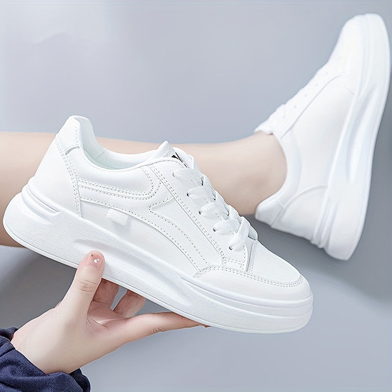 White Sneakers with Light Comfort