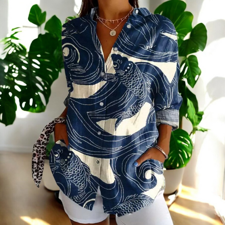 SVEA | Stylische Bluse mit Blumenmuster