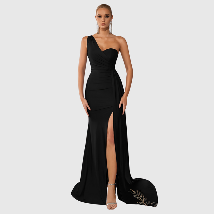 One-Shoulder Mermaid Gown