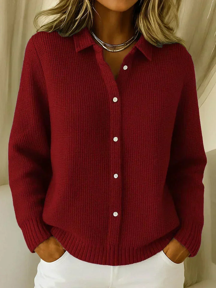Katrina | Textured Button Cardigan
