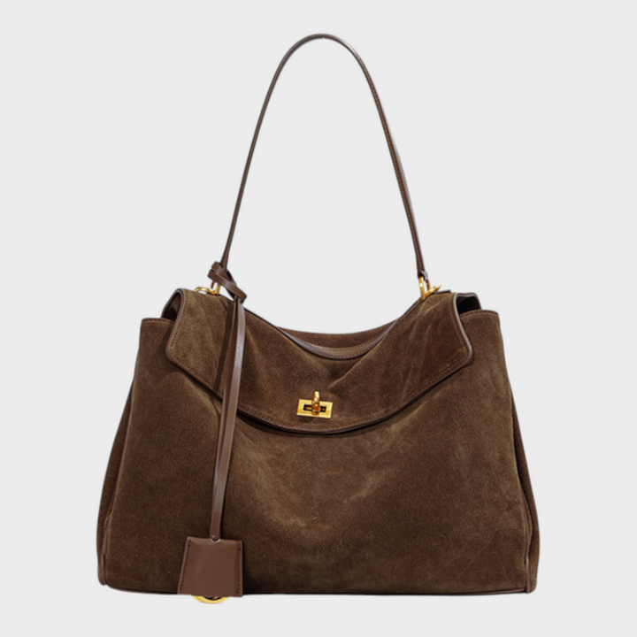 Jane | Structured Leather Bag with Magnetic Flap
