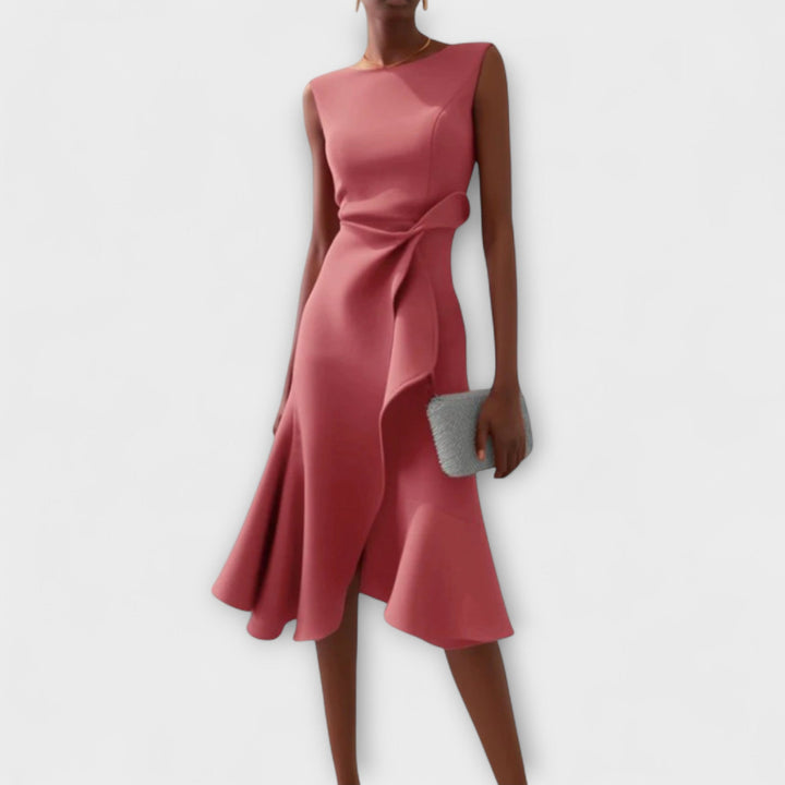 Ariana - Pleated Midi Dress