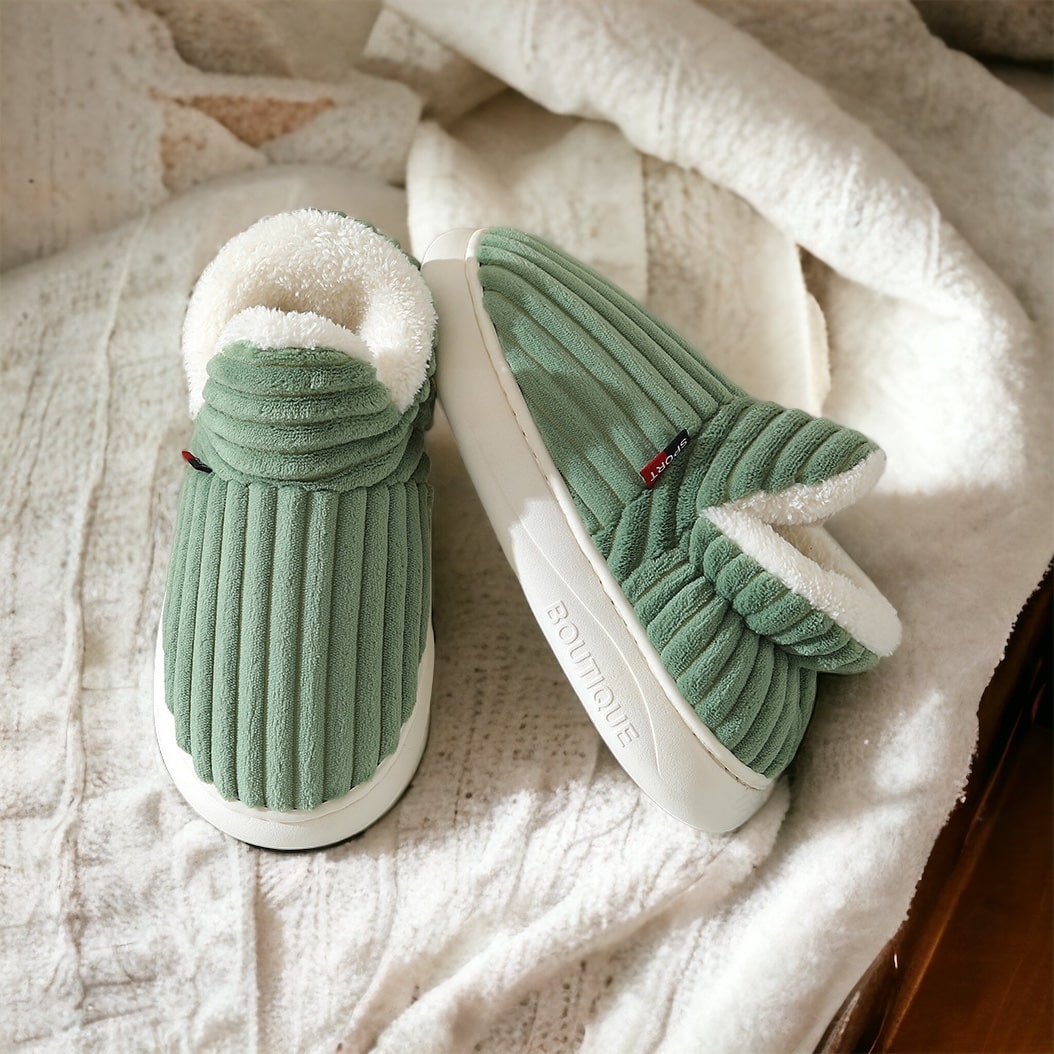 Fluffy | Therapeutische Warm Winter Hausschuhe