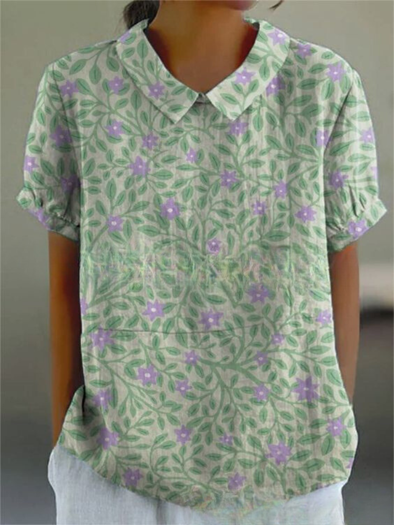 MARLENE™ – Vintage Print Shirt