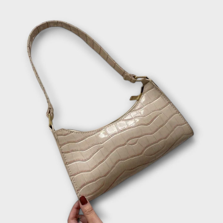SVEA | Olivia Glänzende Lederhandtasche