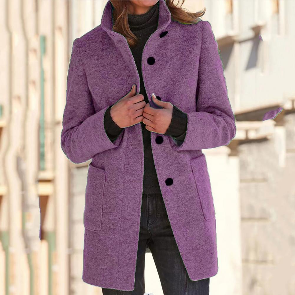 Jane | Elegant Wool-Blend Coat