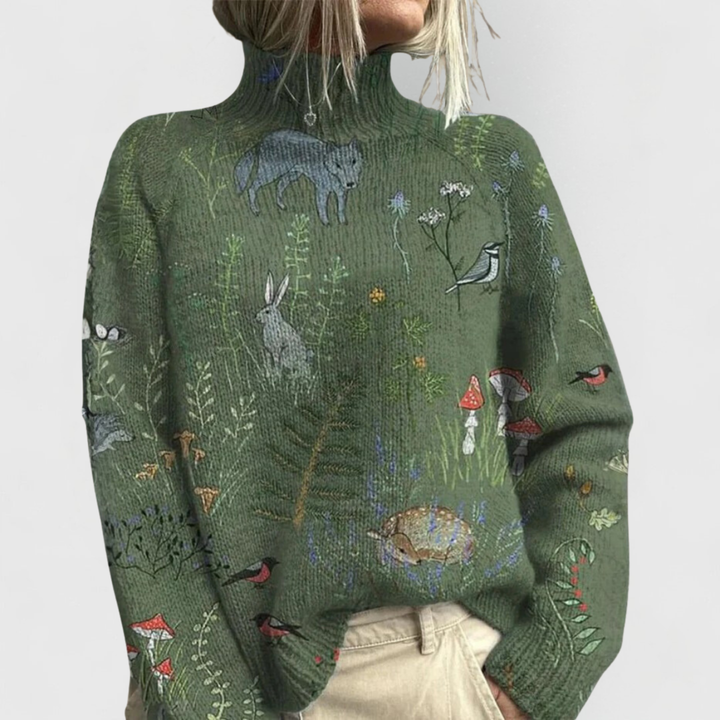 Jane | Warm Elegant Turtleneck Sweater
