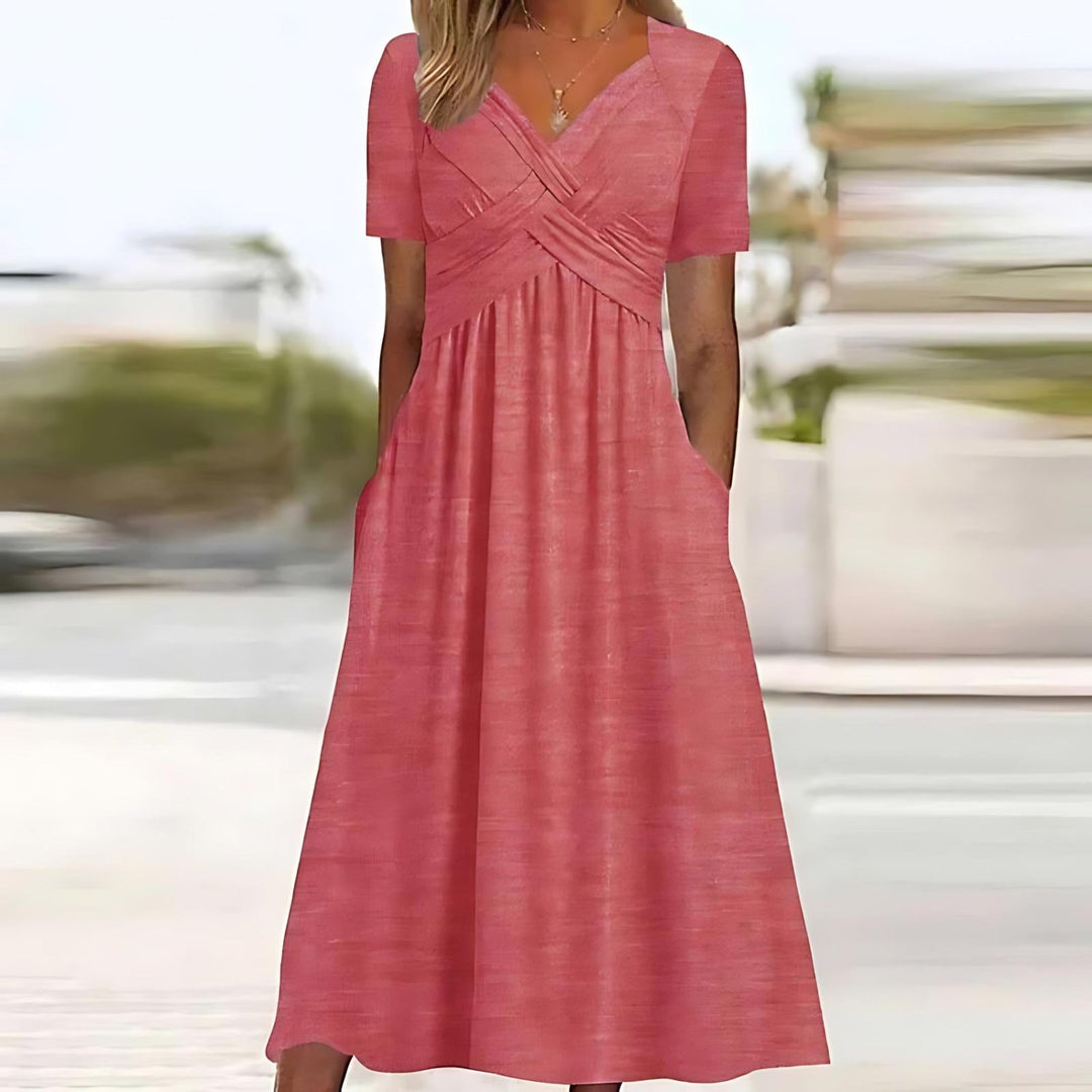 SVEA | Stilvolles A-Linien Midikleid