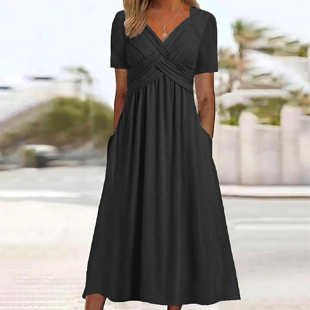 SVEA | Stilvolles A-Linien Midikleid