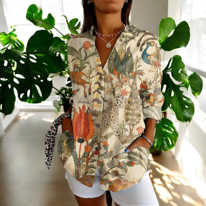 SVEA | Stylische Bluse mit Blumenmuster