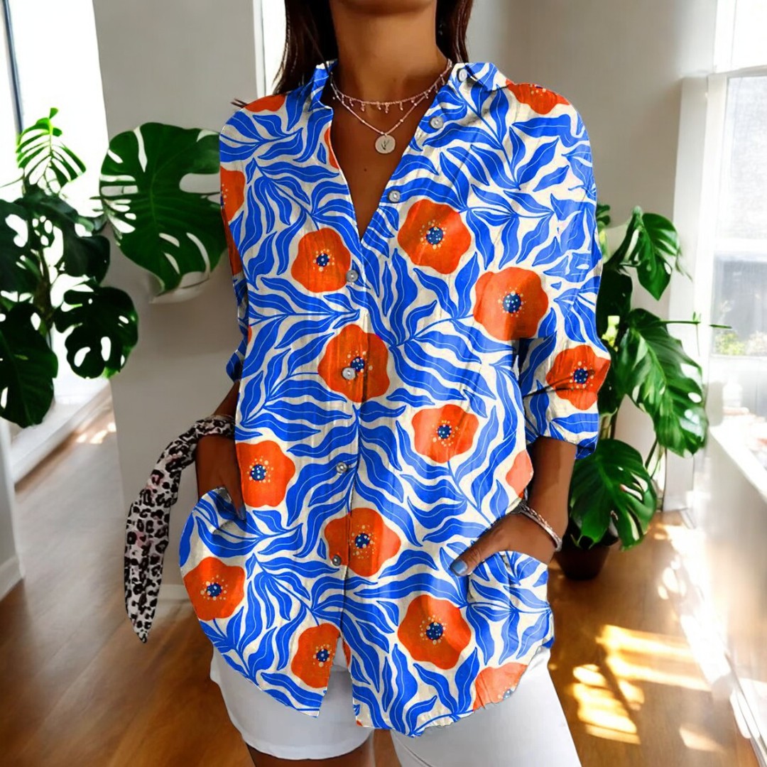 SVEA | Stylische Bluse mit Blumenmuster