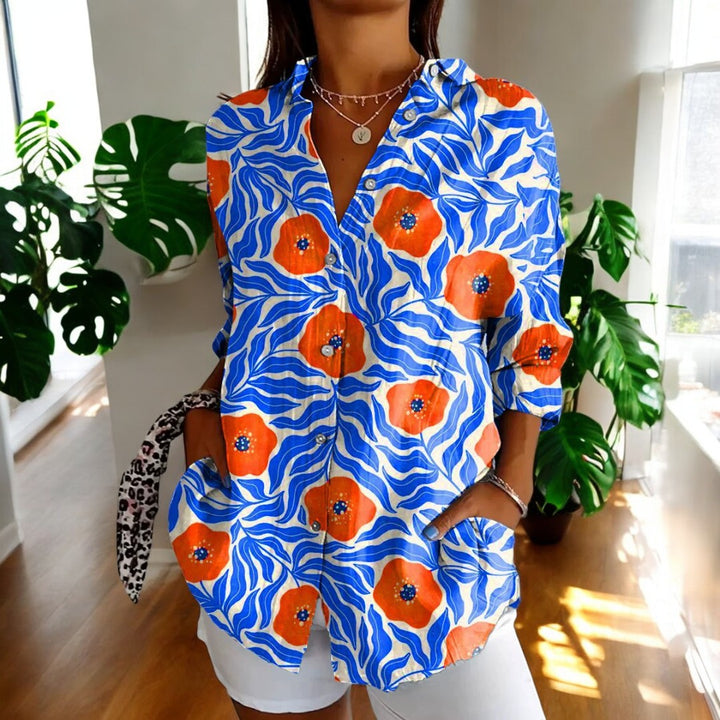 SVEA | Stylische Bluse mit Blumenmuster