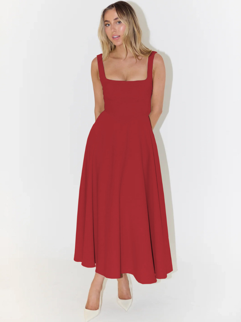 Scarlett – Elegant Fit & Flare Dress