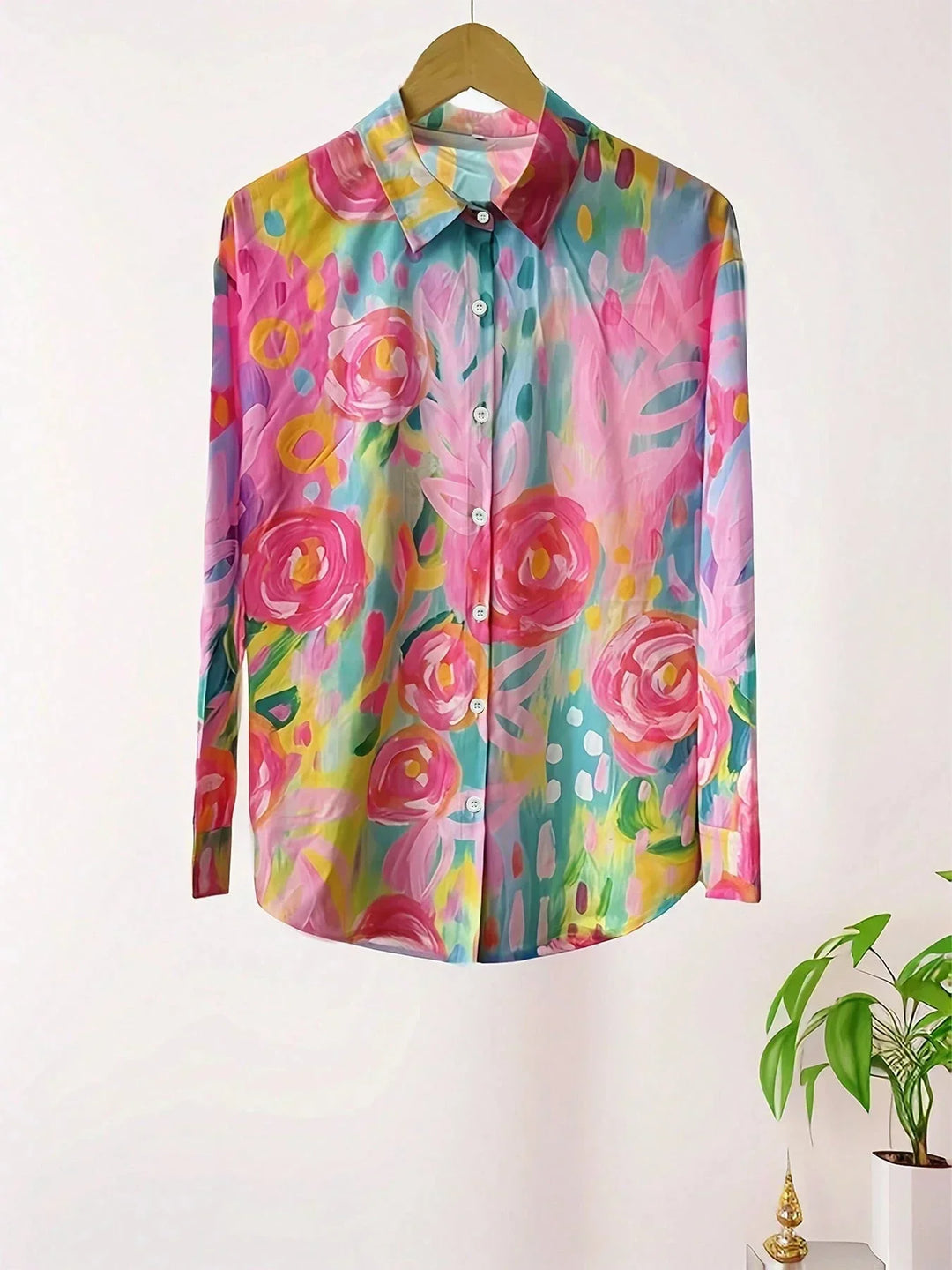 SVEA | Farbenfrohe Musterbluse