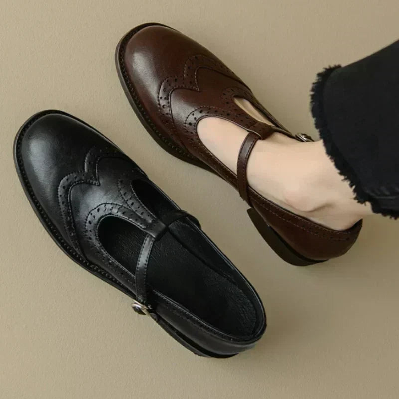 Johanna | Elegant Women's T-Strap Shoes