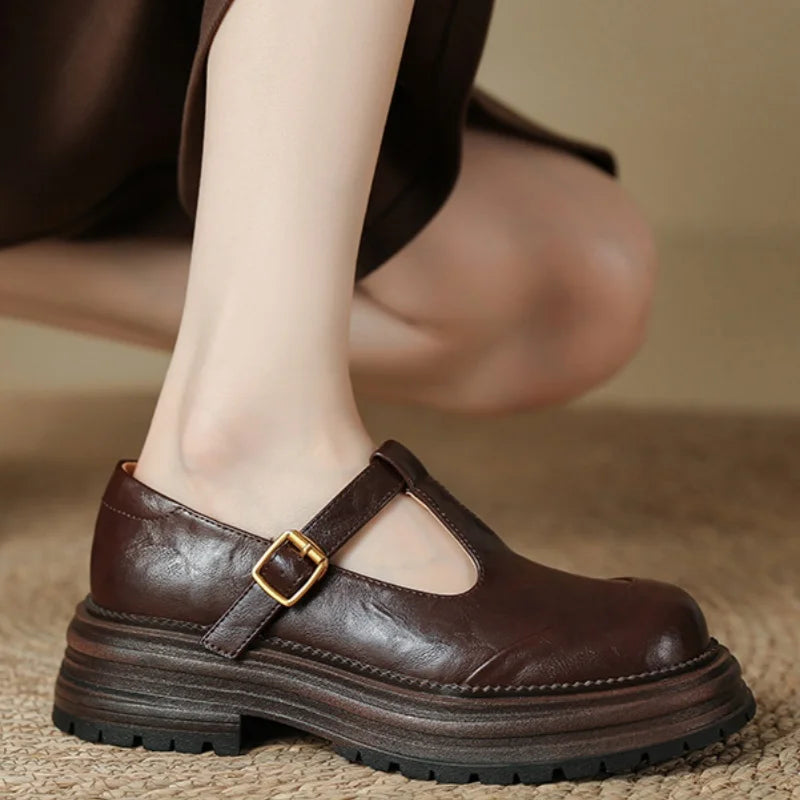 Luisa | Vintage T-Strap Shoes
