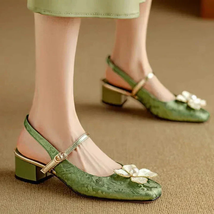 Mathilde | Elegant Women's Shoes with Floral Detail