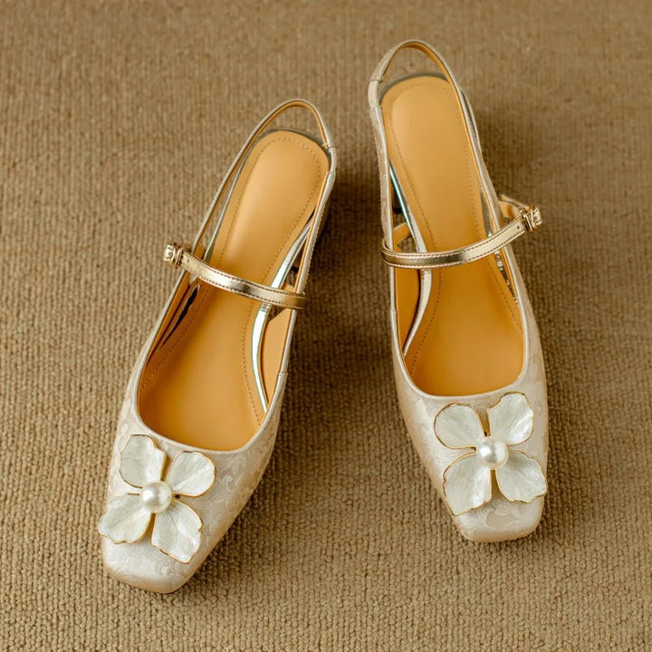 Mathilde | Elegant Women's Shoes with Floral Detail