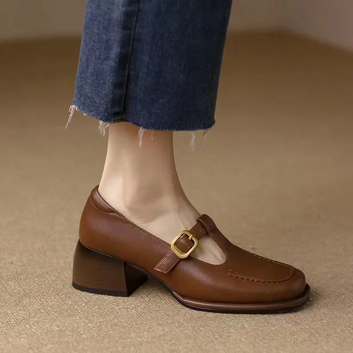 Emilia | Vintage-Style T-Strap Shoes