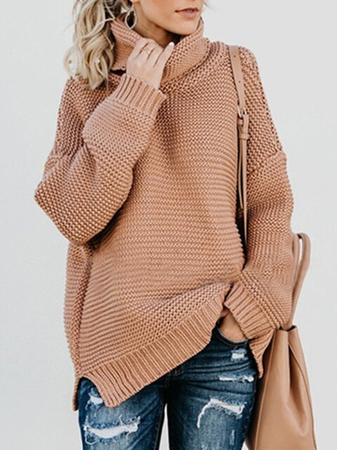Jane | Knit Turtleneck Sweater