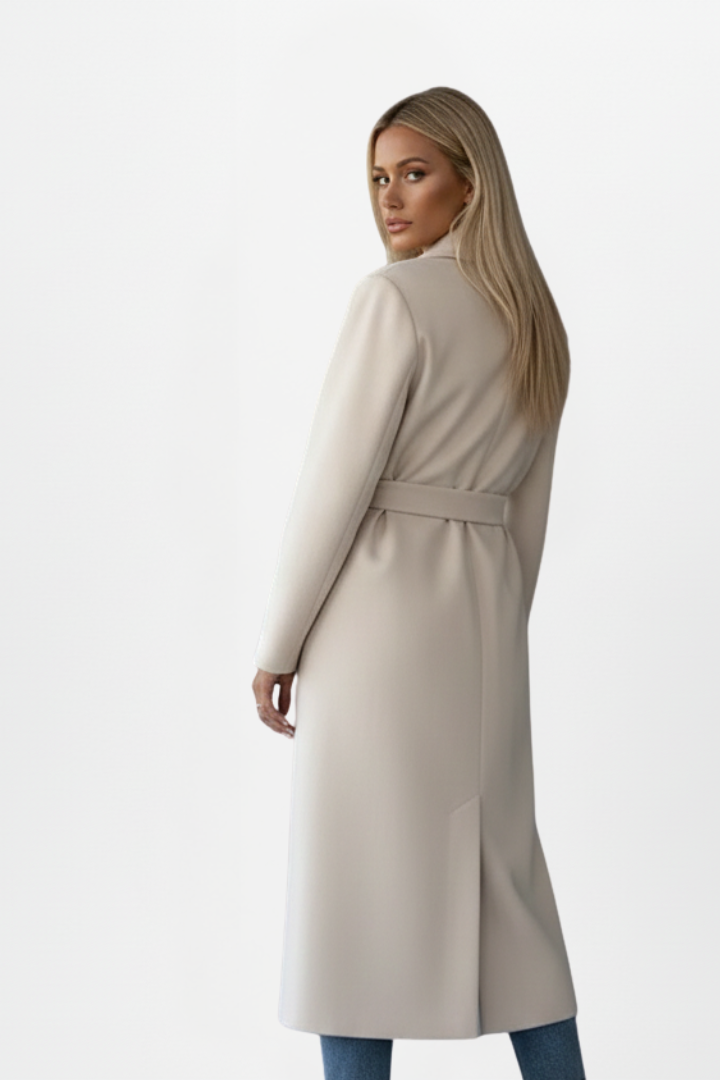 Double-Breasted Long Coat