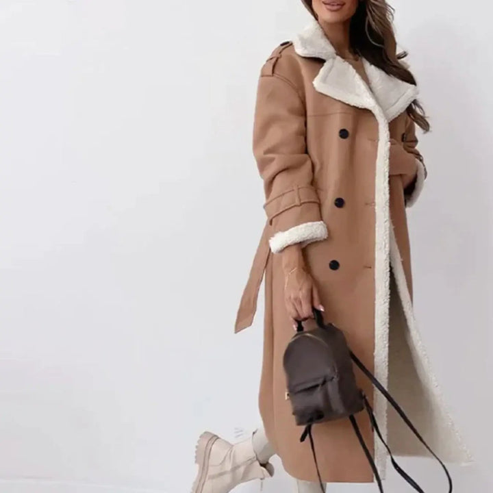 Jane | Vivienne Moreau Elegant Shearling Winter Coat