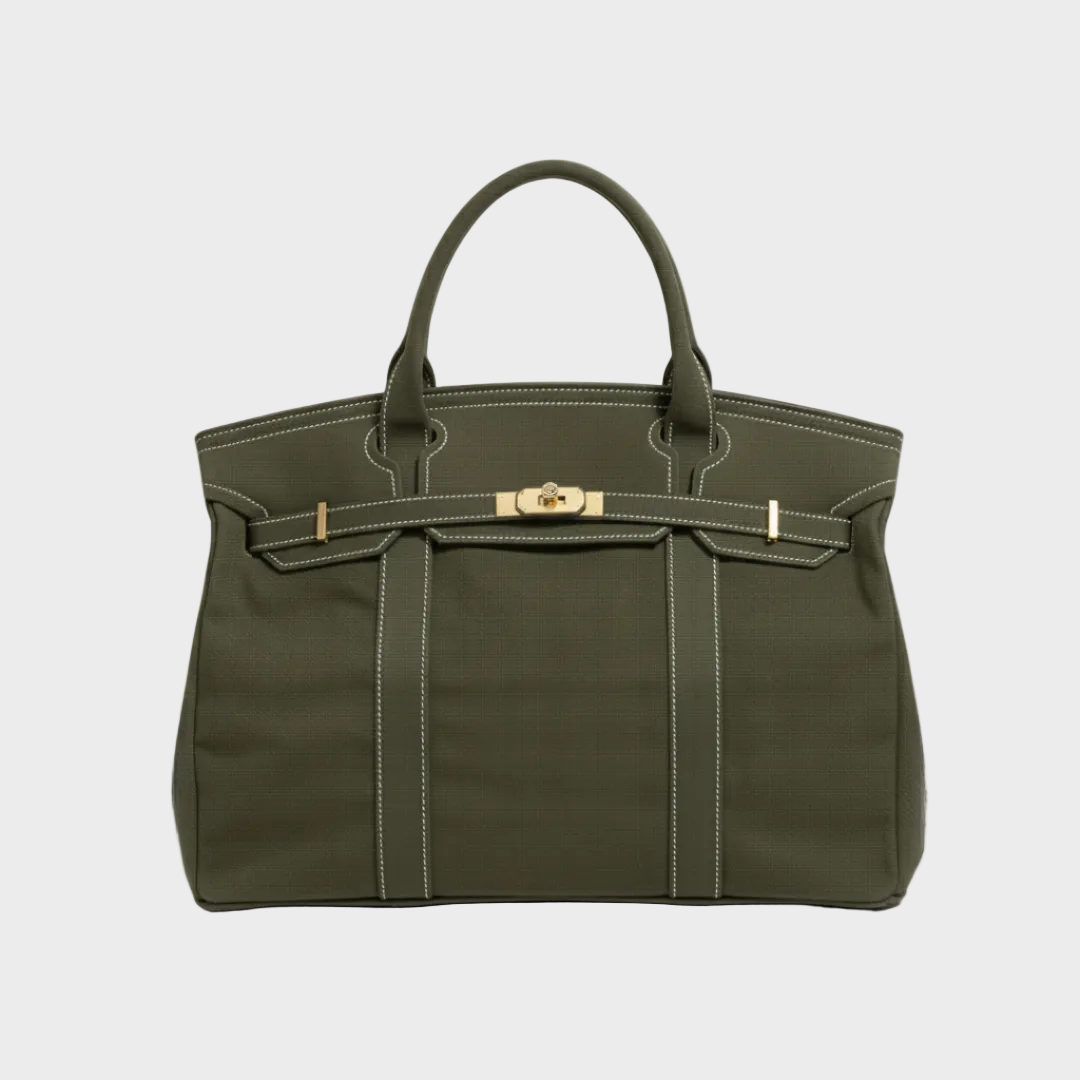 Jane | Structured Canvas Tote with Reinforced Handles