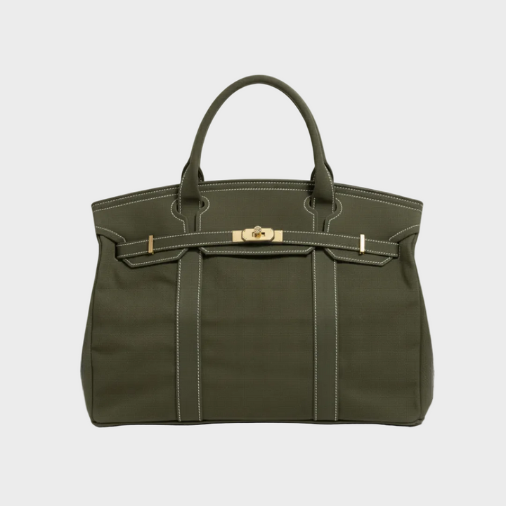 Jane | Structured Canvas Tote with Reinforced Handles