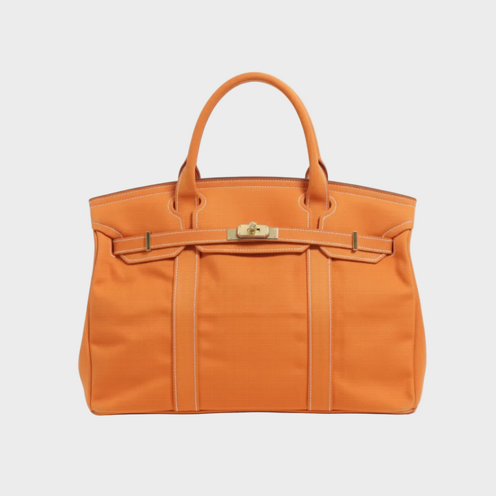 Jane | Structured Canvas Tote with Reinforced Handles