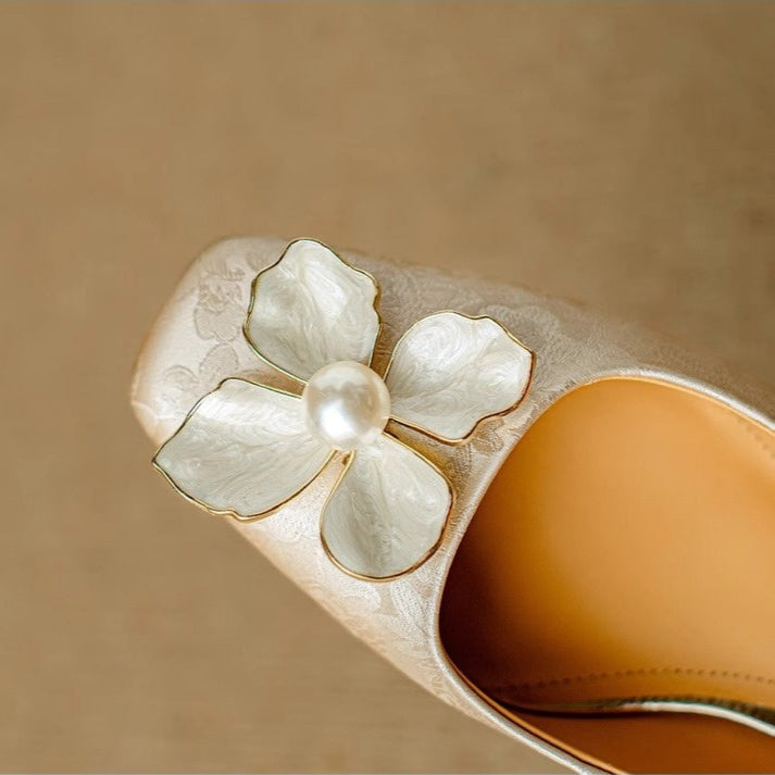 Mathilde | Elegant Women's Shoes with Floral Detail