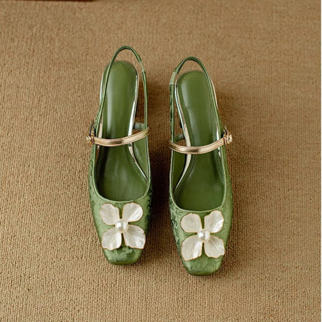Mathilde | Elegant Women's Shoes with Floral Detail