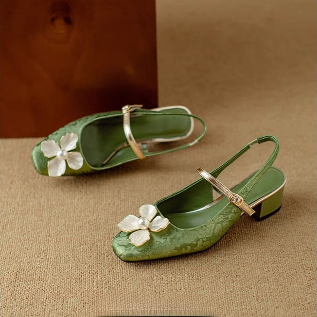 Mathilde | Elegant Women's Shoes with Floral Detail