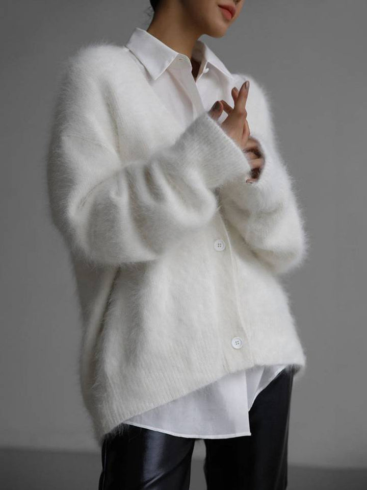 Oversized Cashmere Cardigan